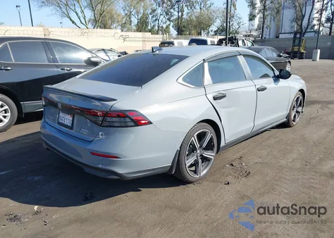 2023 Honda Accord Hybrid Sport from USA, damaged, VIN 1HGCY2F5XPA044694